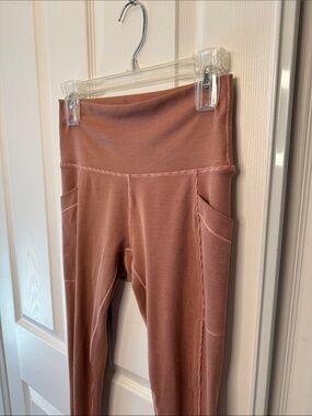 High-Waist Prana Beksa Leggings in Dusty Rose